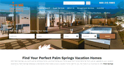 Desktop Screenshot of palmspringsgetaways.com